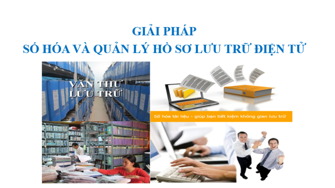 Số hóa tài liệu - Chuyển đổi số
