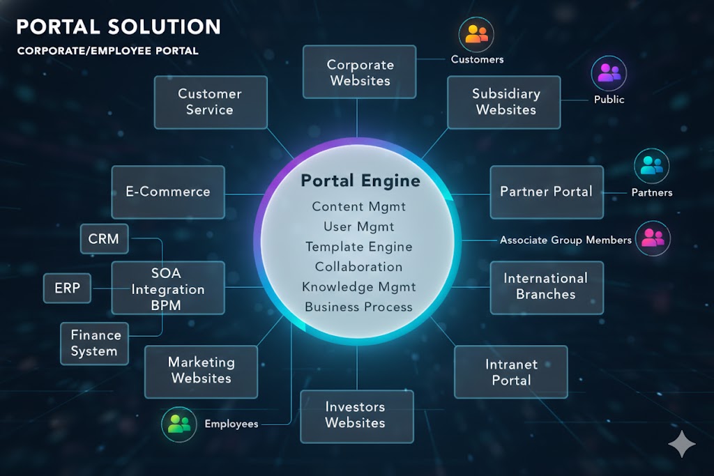 Electronic portal solution